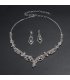SET589 - Two-piece Rhinestone Jewellery Set
